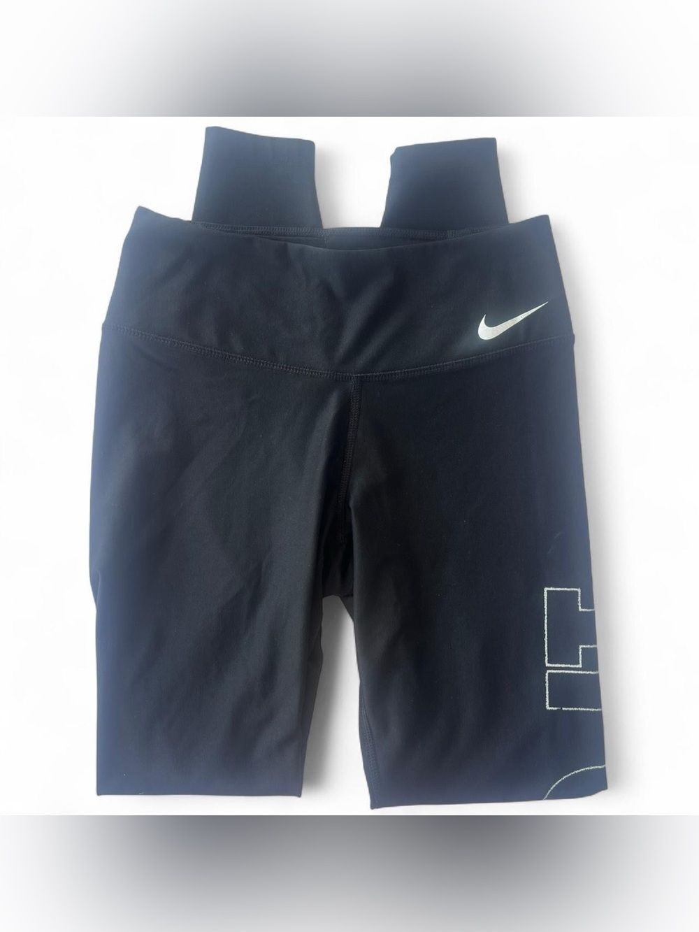 Nike Pants Womens Extra Small Black Just Do It Tight Leggings Ladies